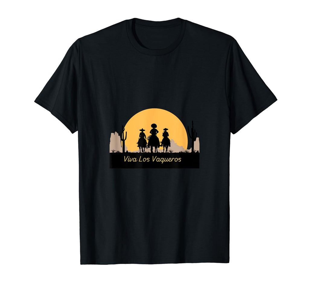 Viva Los Vaqueros Long Live Cowboy T-Shirt - Aesthetic Graphic for Adults - T-Shirt, Sweatshirt, Hoodie