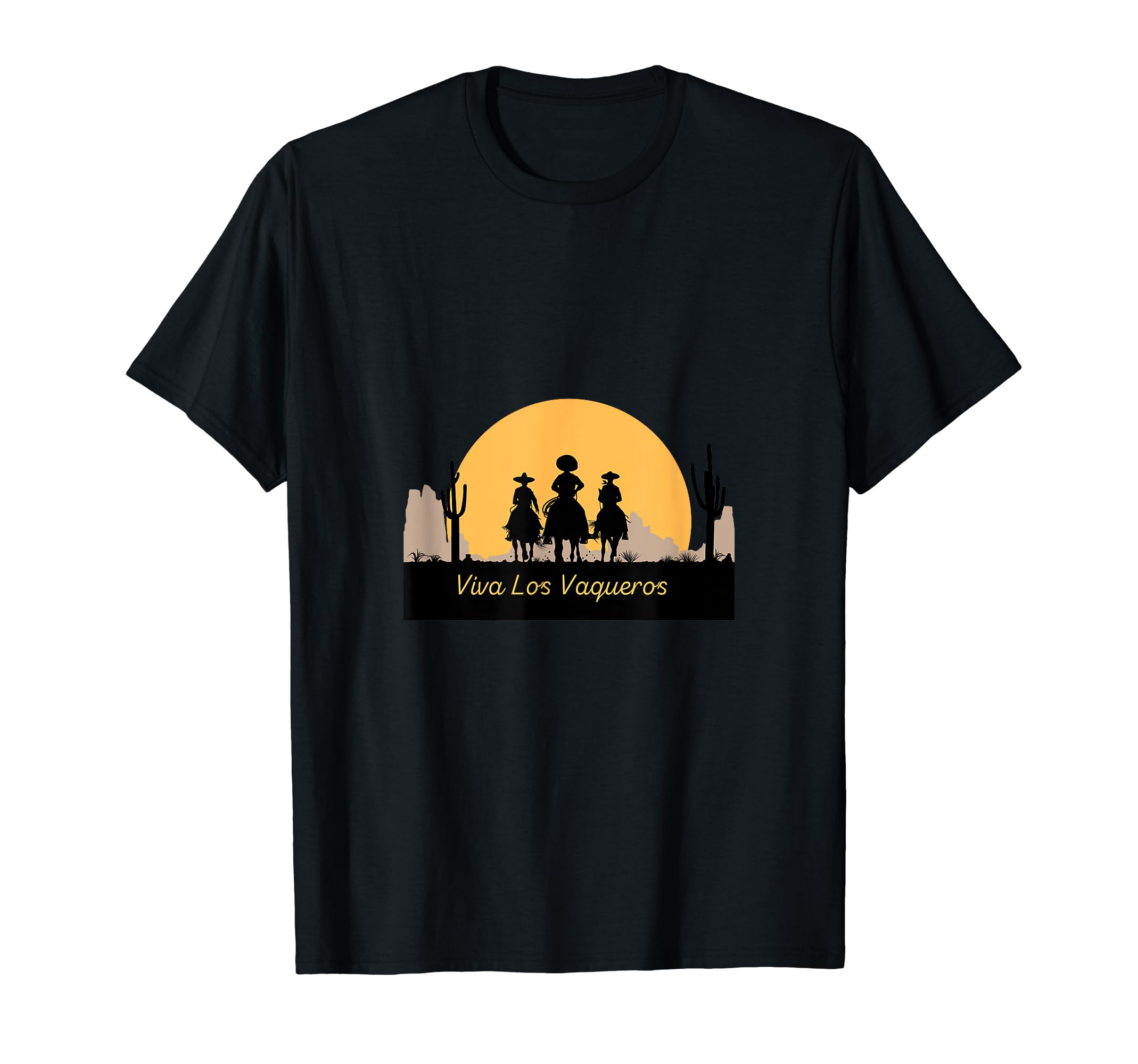 Viva Los Vaqueros Long Live Cowboy T-Shirt - Aesthetic Graphic for Adults - T-Shirt, Sweatshirt, Hoodie