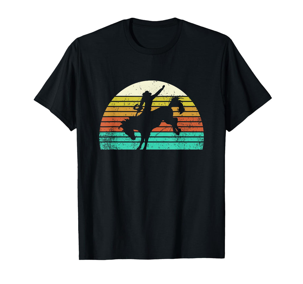 Rodeo Bull Riding Western Bucking T-Shirt - Aesthetic Graphic for Adults - T-Shirt, Sweatshirt, Hoodie