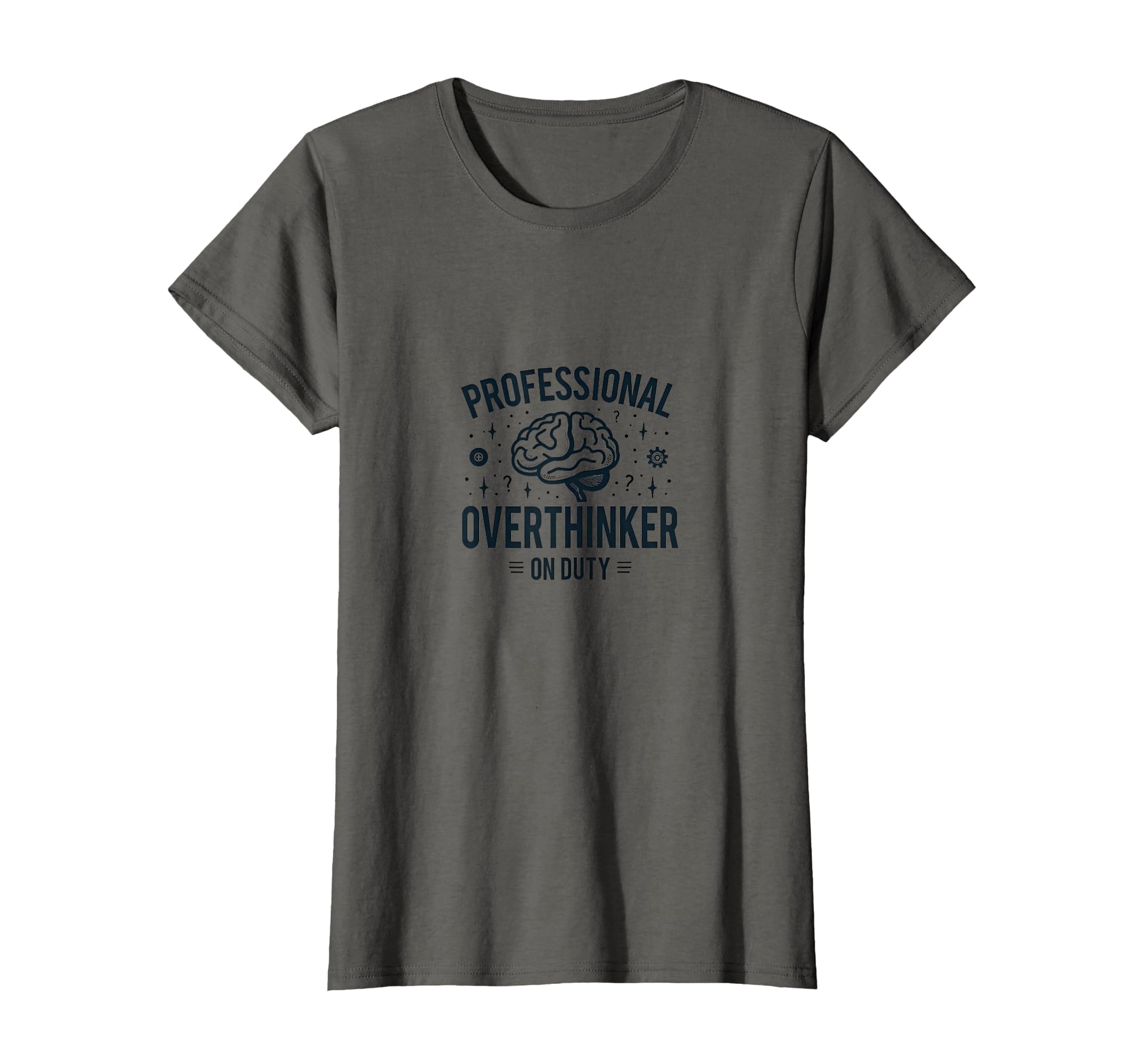 Professional Overthinker Duty T-Shirt - Custom Art Print for Adults - T-Shirt, Sweatshirt, Hoodie