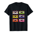 80S 90S Music Mixtape Cassette T-Shirt - Casual Everyday Wear Men Women - T-Shirt, Sweatshirt, Hoodie