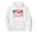 Mama Bloom Floral Motherhood Hoodie - Unique Graphic Unisex - T-Shirt, Sweatshirt, Hoodie