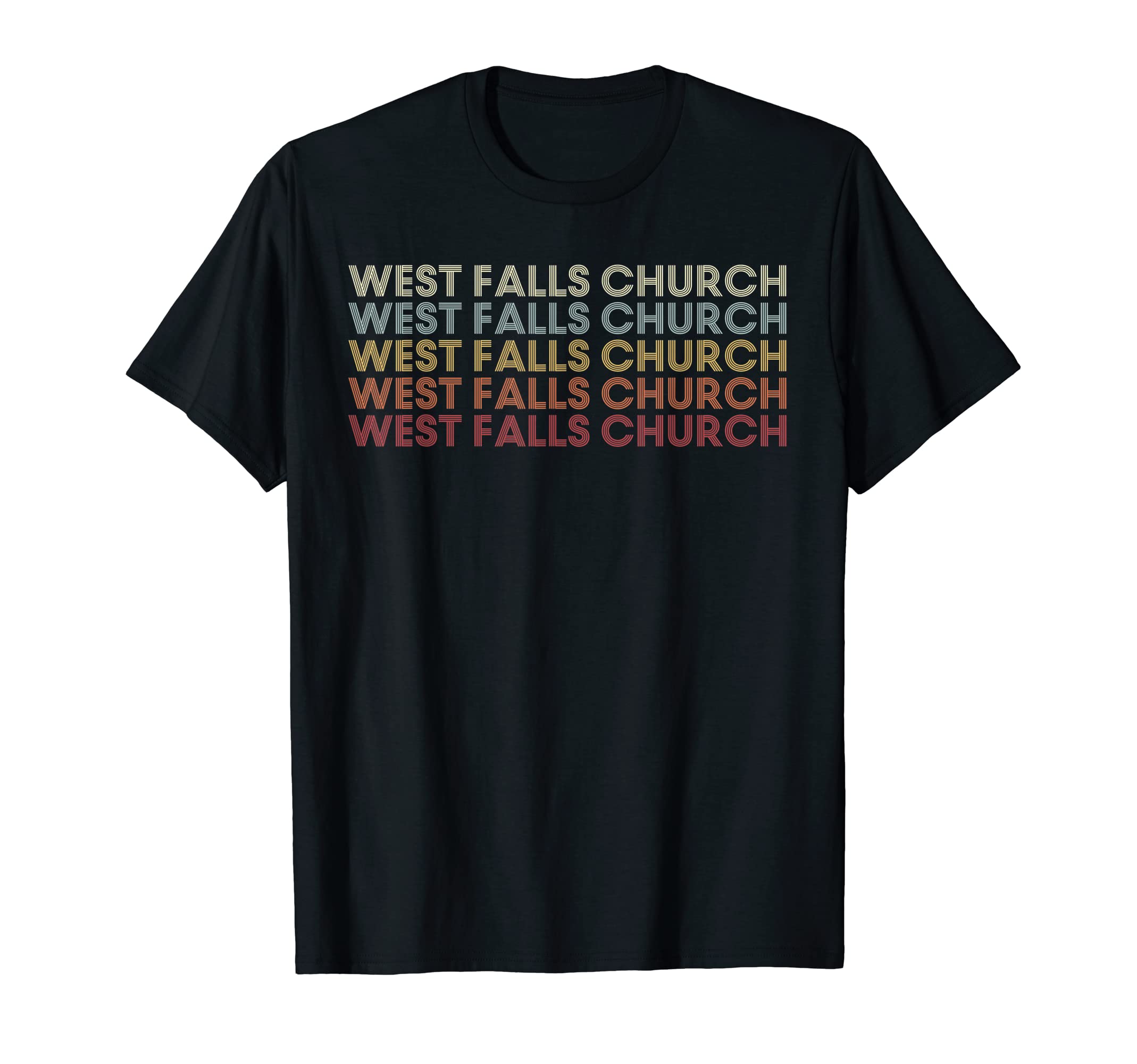 West Falls Church Virginia West Falls T-Shirt - Novelty Apparel Men Women - T-Shirt, Sweatshirt, Hoodie