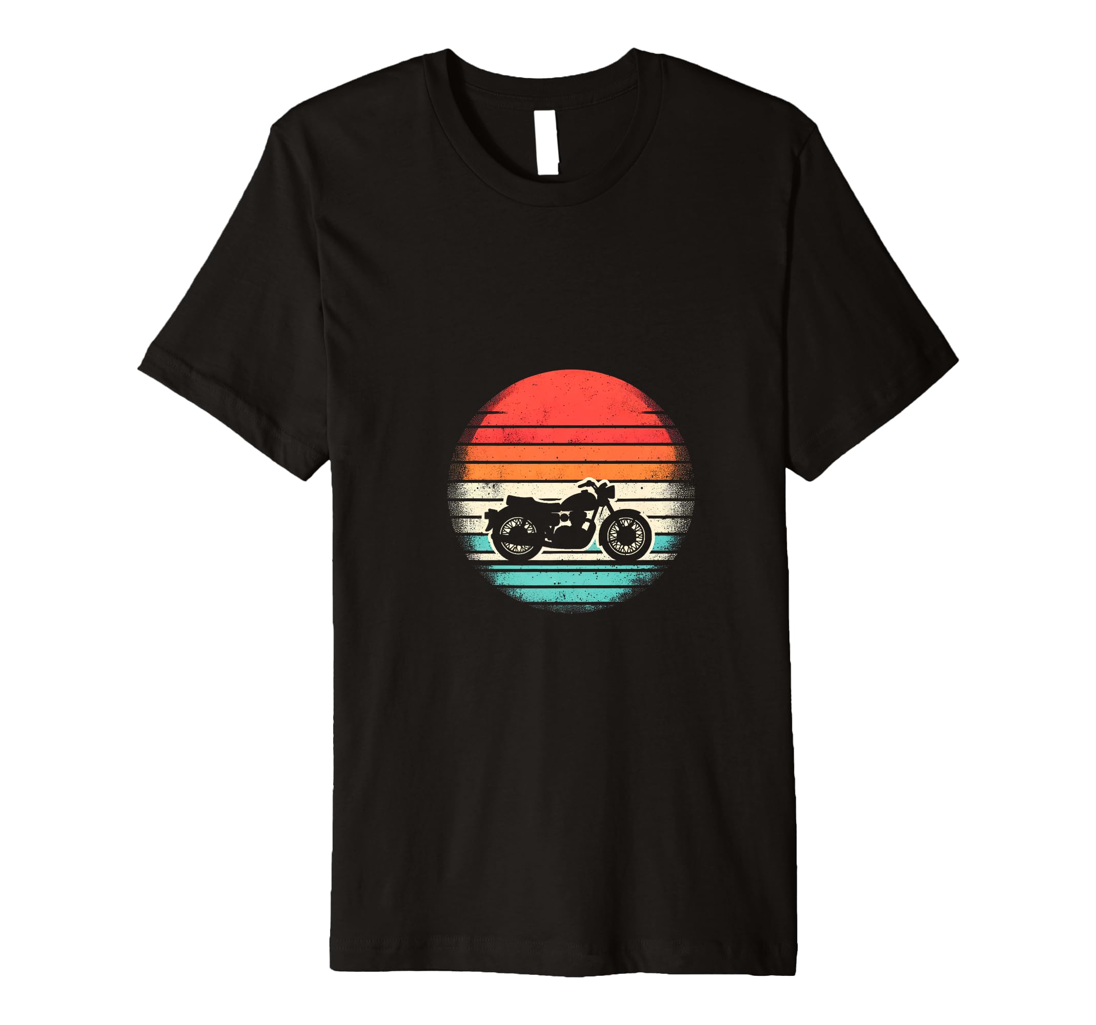 Motorcycle Sunset T-Shirt - Fun Novelty Design for Adults - T-Shirt, Sweatshirt, Hoodie