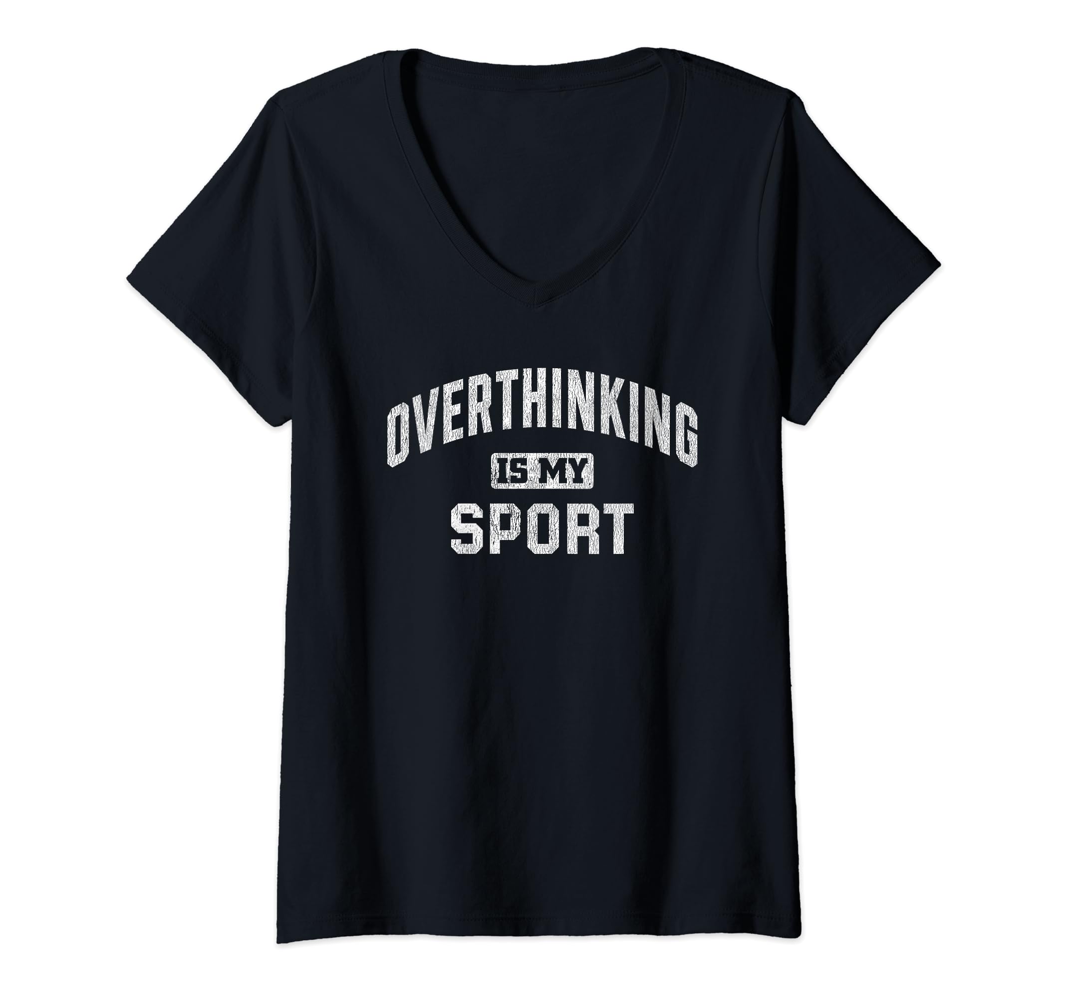 Overthink Social Anxiety Introvert T-Shirt - Fun Novelty Design Men Women - T-Shirt, Sweatshirt, Hoodie