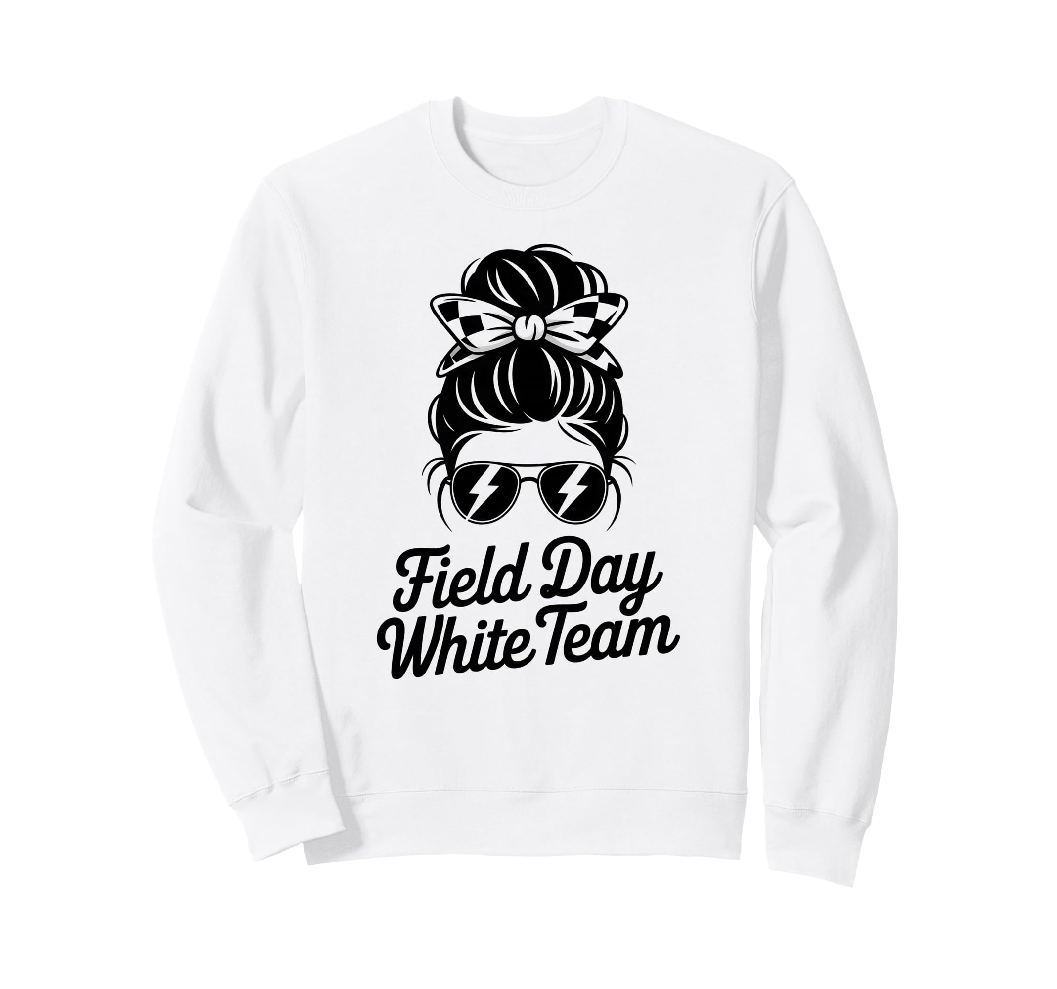 Field Day White Team Summer Camp Sweatshirt - Unique Graphic for Adults - T-Shirt, Sweatshirt, Hoodie