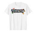 Antisocial Butterfly Introverts T-Shirt - Casual Everyday Wear Unisex - T-Shirt, Sweatshirt, Hoodie