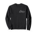 American Motorcycle Distressed Sweatshirt - Graphic Print for Adults - T-Shirt, Sweatshirt, Hoodie