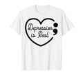 Depression Is Real Depression T-Shirt - Casual Everyday Wear for Adults - T-Shirt, Sweatshirt, Hoodie