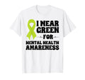 Rainbow May I Wear Green Mental Health T-Shirt - Custom Art Print Unisex - T-Shirt, Sweatshirt, Hoodie