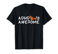 Adhd Is Awesome Squirrel Funny T-Shirt - Fun Novelty Design Men Women - T-Shirt, Sweatshirt, Hoodie