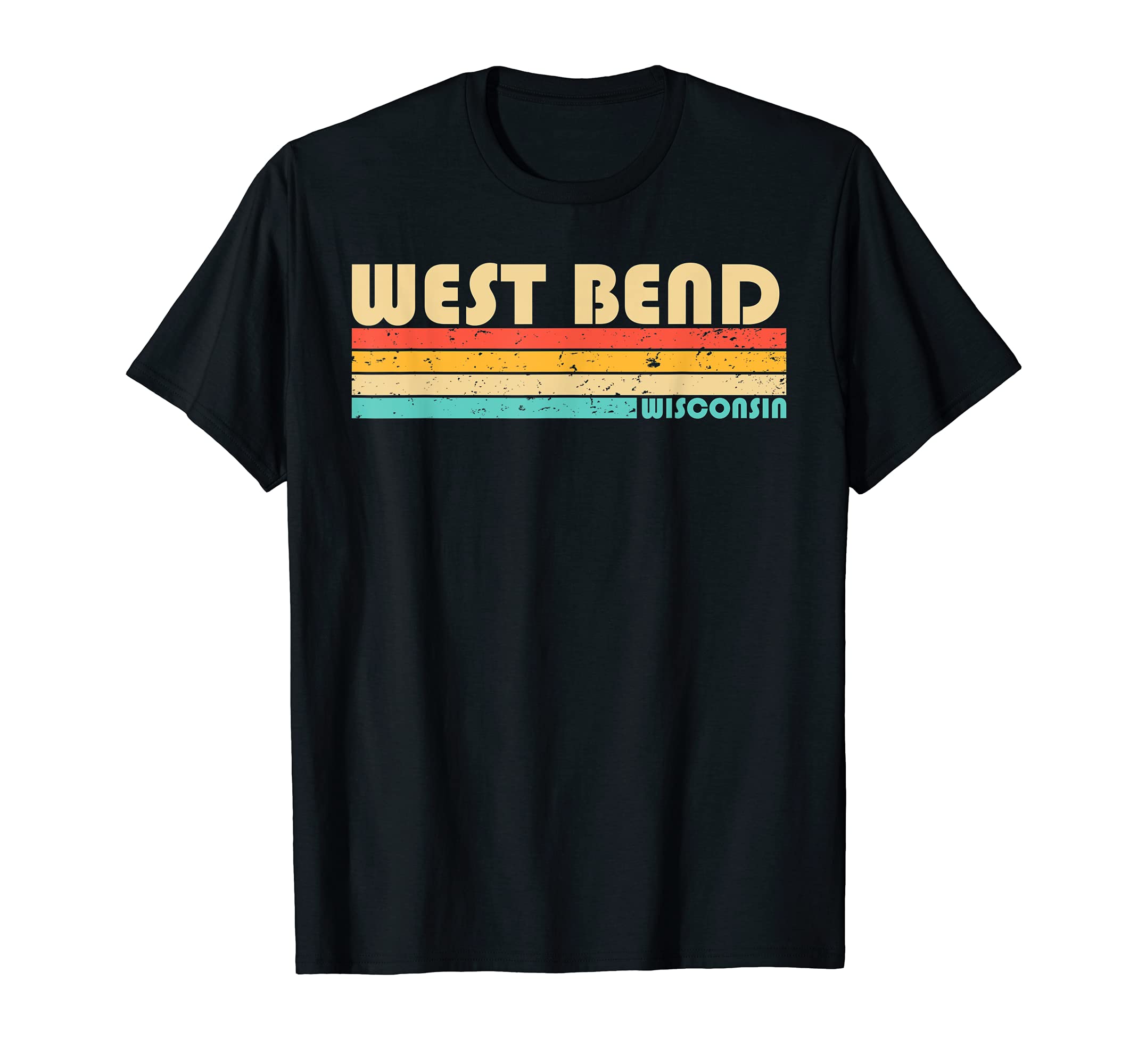 West Bend Wi Wisconsin Funny City T-Shirt - Novelty Apparel for Adults - T-Shirt, Sweatshirt, Hoodie