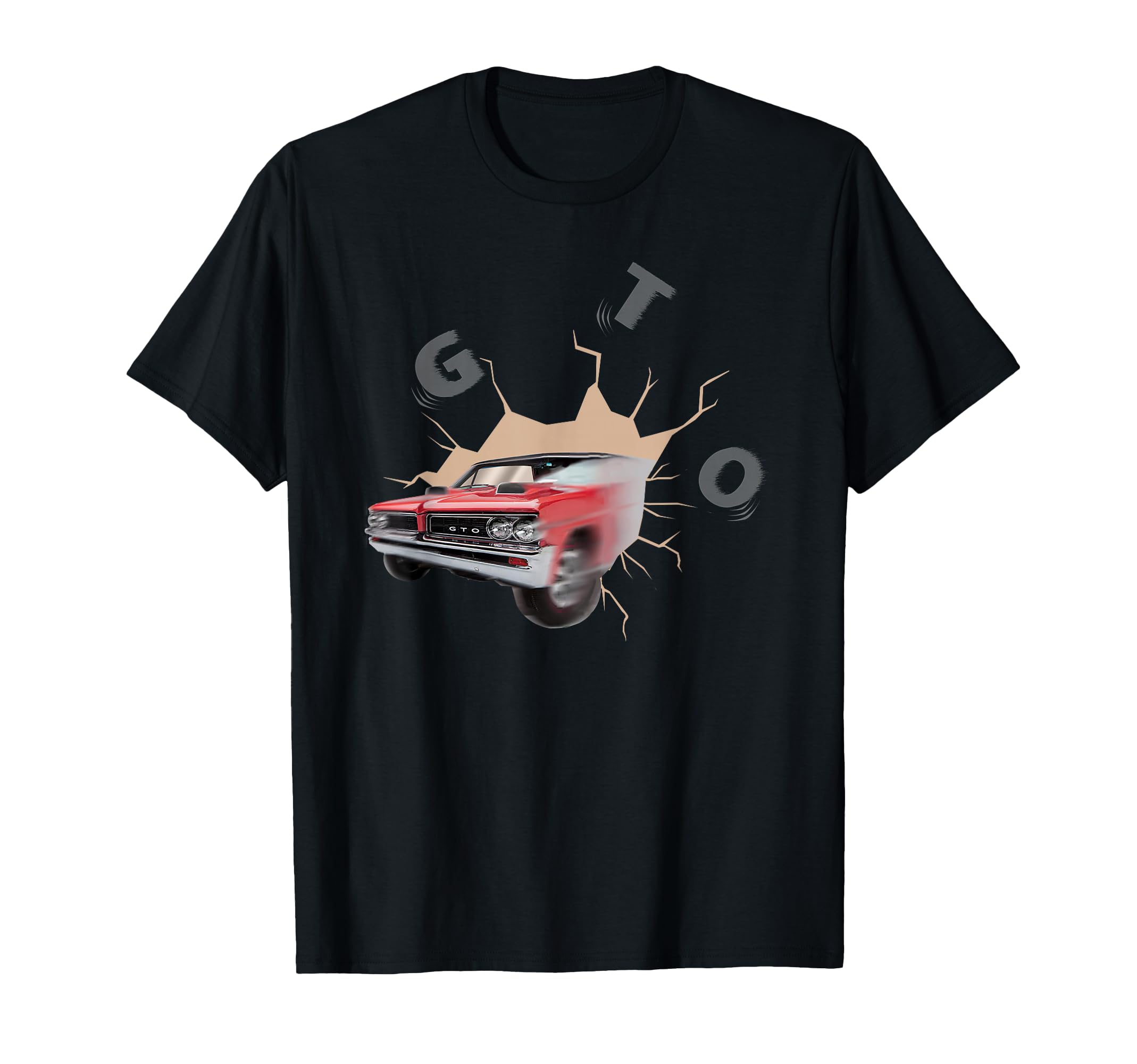 1964 Gto American Muscle Car Car T-Shirt - Fun Novelty Design Men Women - T-Shirt, Sweatshirt, Hoodie
