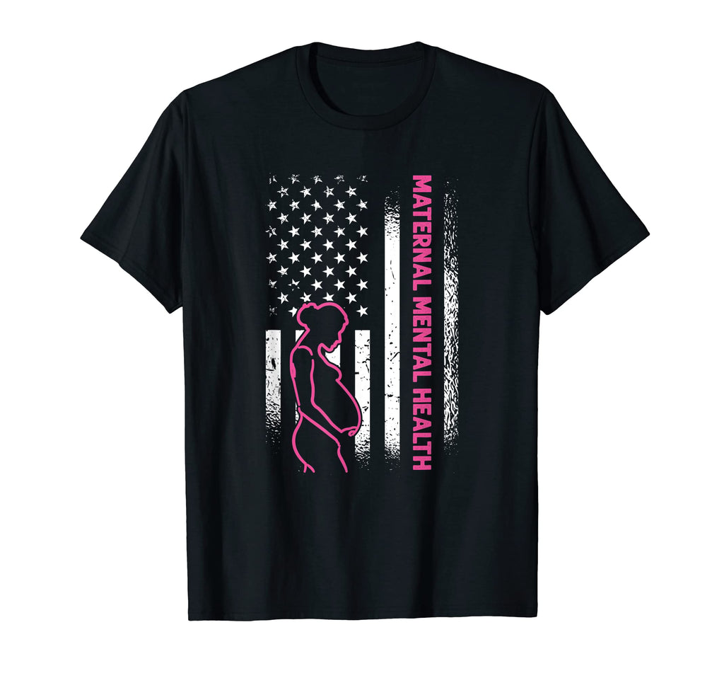 American Maternal Mental Health Hoodie - Aesthetic Graphic for Adults - T-Shirt, Sweatshirt, Hoodie