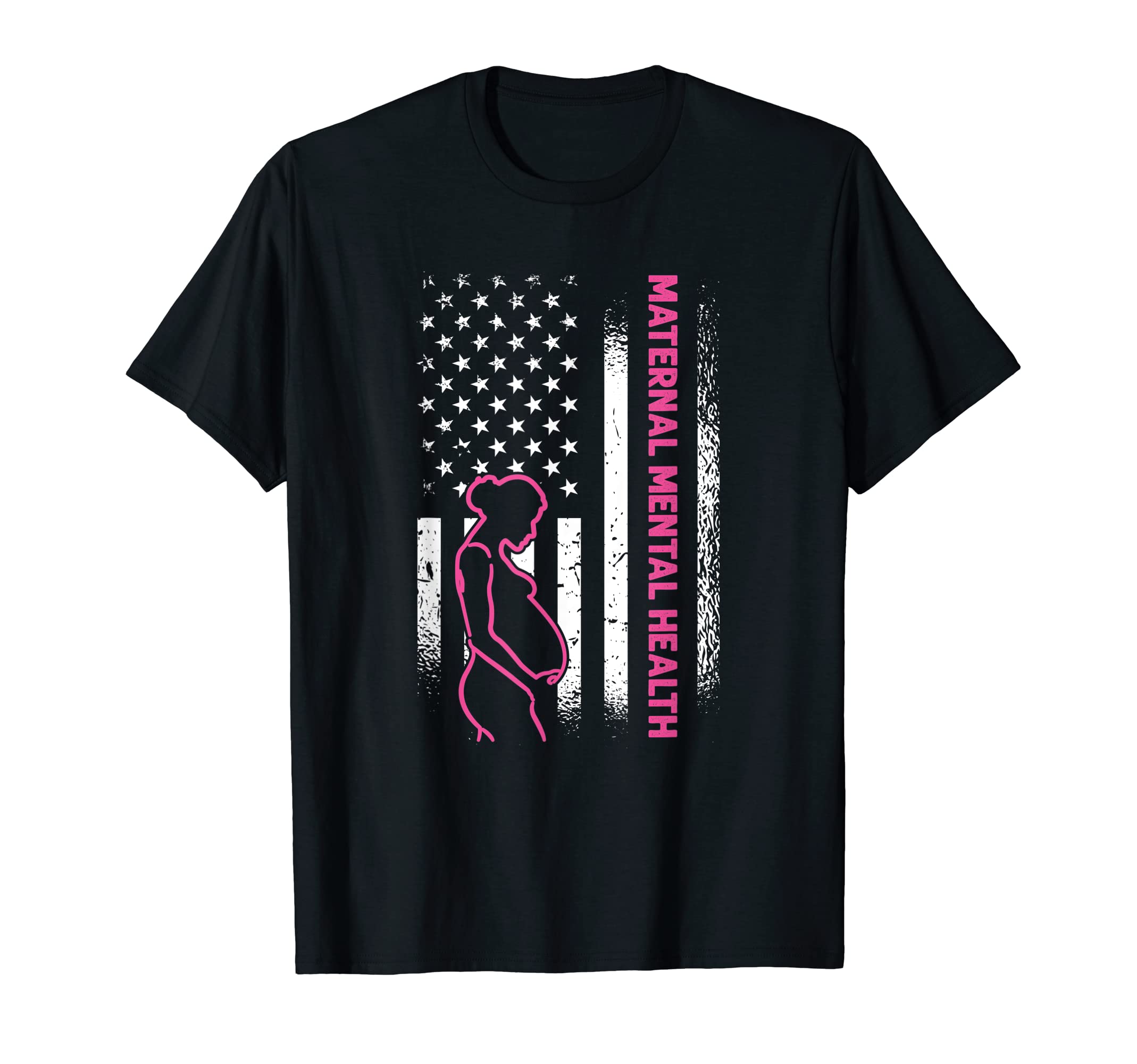 American Maternal Mental Health Hoodie - Aesthetic Graphic for Adults - T-Shirt, Sweatshirt, Hoodie