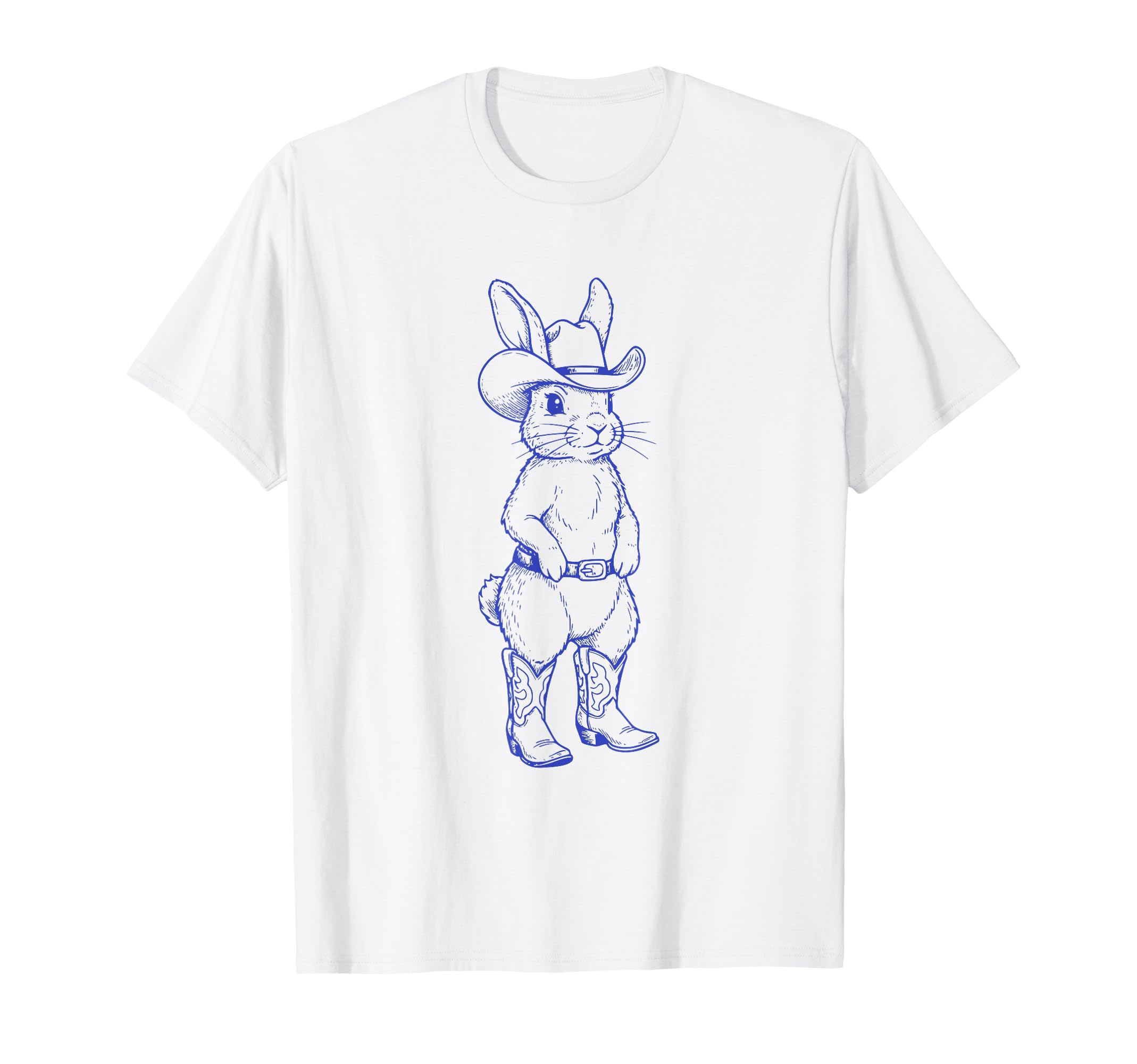 Western Rabbit Cowboy Bunny Meme T-Shirt - Streetwear Style Unisex - T-Shirt, Sweatshirt, Hoodie