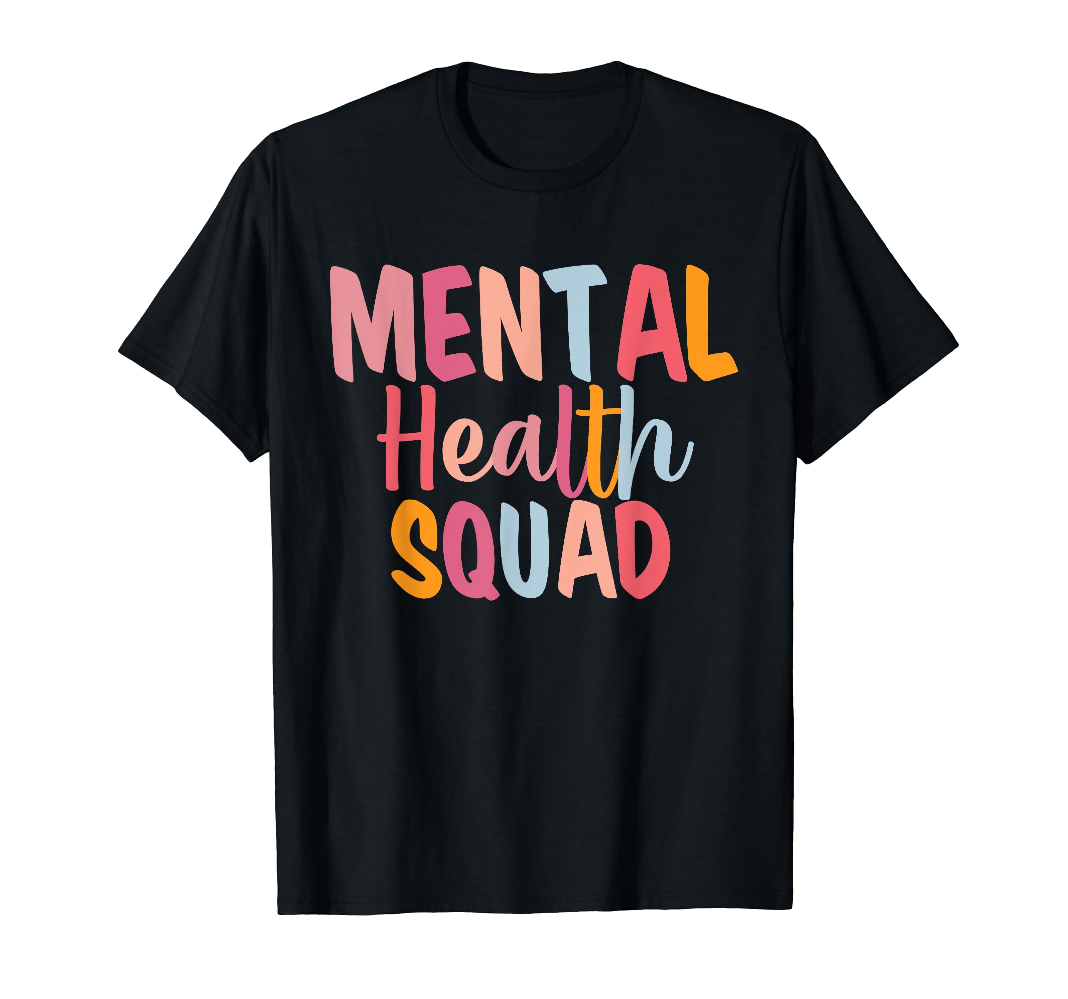 Mental Health Squad Brain Illness Mental T-Shirt - Graphic Print Men Women - T-Shirt, Sweatshirt, Hoodie