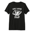 Live Laugh Fat Ceiling Cat Meme Funny T-Shirt - Custom Art Print Men Women - T-Shirt, Sweatshirt, Hoodie