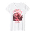 Howdy Bigfoot Rodeo Western Country T-Shirt - Unique Graphic Unisex - T-Shirt, Sweatshirt, Hoodie