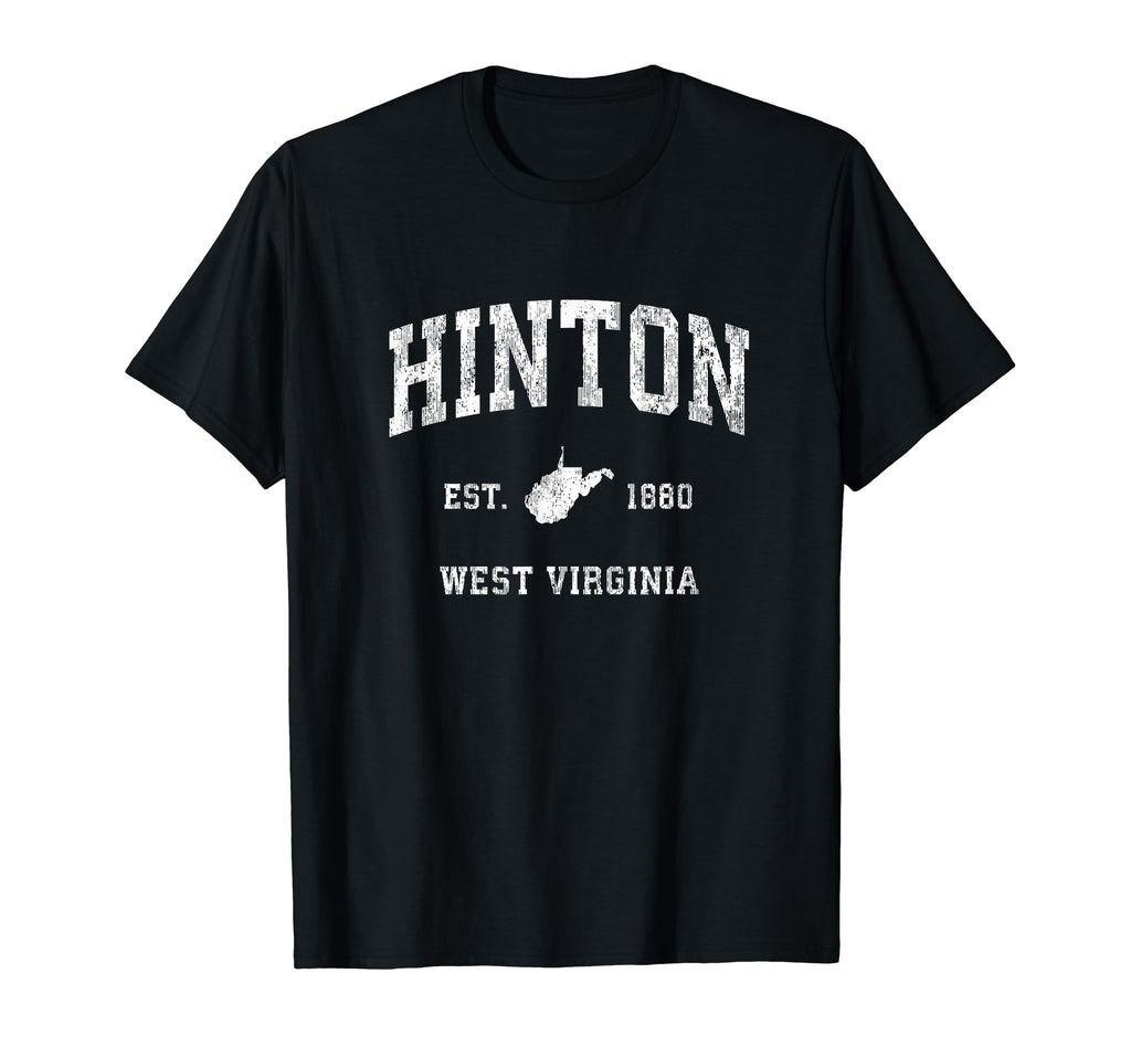 Hinton West Virginia Wv Athletic T-Shirt - Streetwear Style for Adults - T-Shirt, Sweatshirt, Hoodie