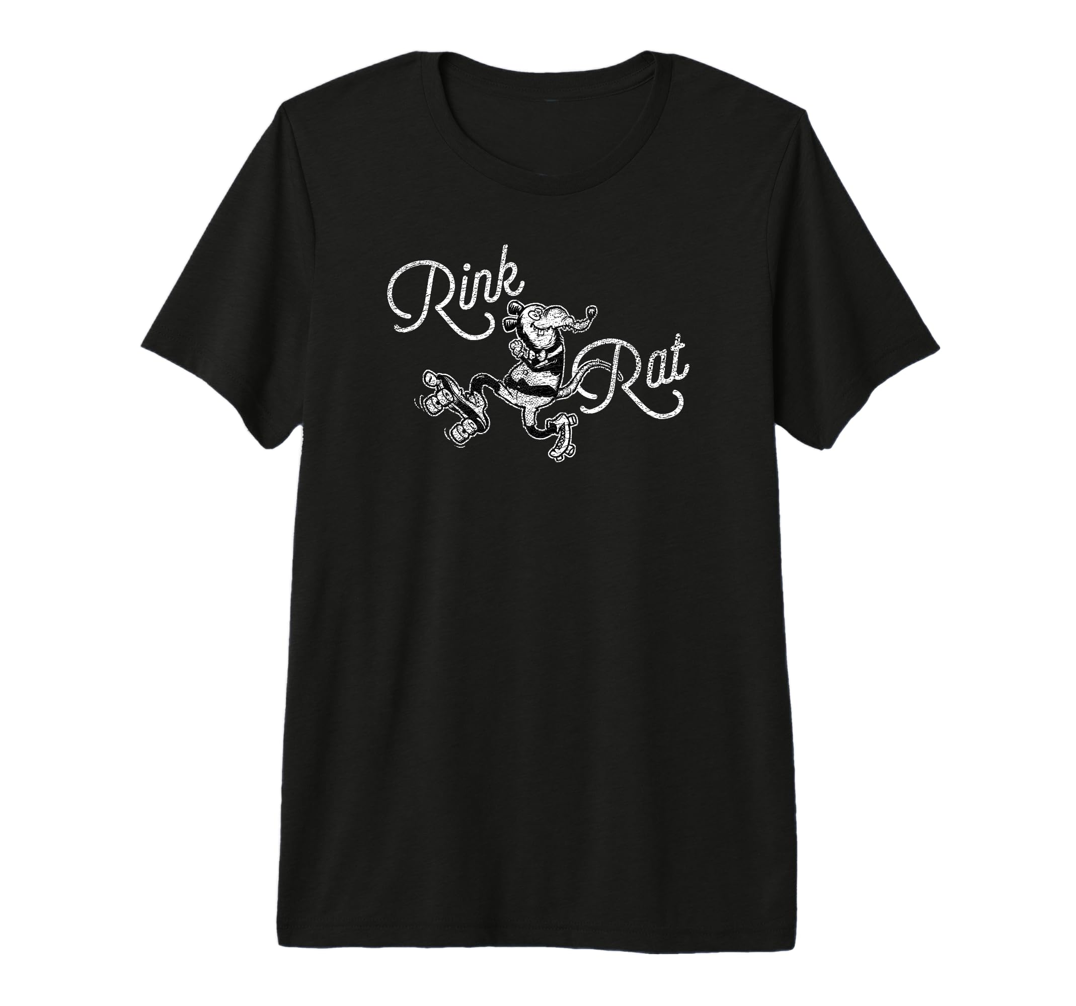 Roller Skating Weird Rink Rat Old T-Shirt - Aesthetic Graphic for Adults - T-Shirt, Sweatshirt, Hoodie