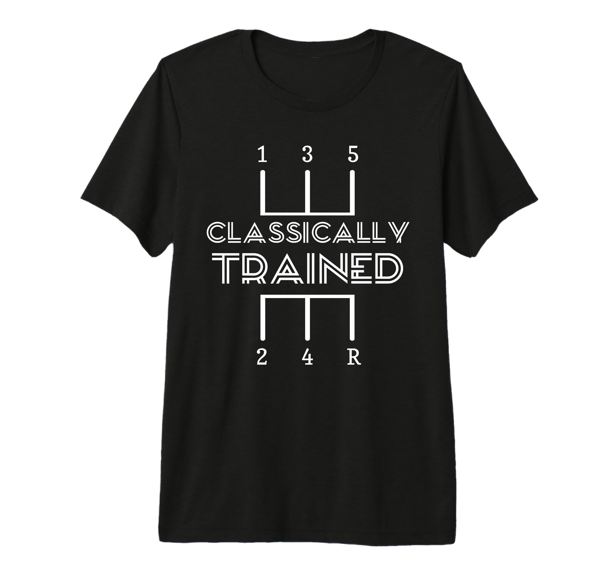 Classically Trained Dimmer Manual Car T-Shirt - Unique Graphic Unisex - T-Shirt, Sweatshirt, Hoodie