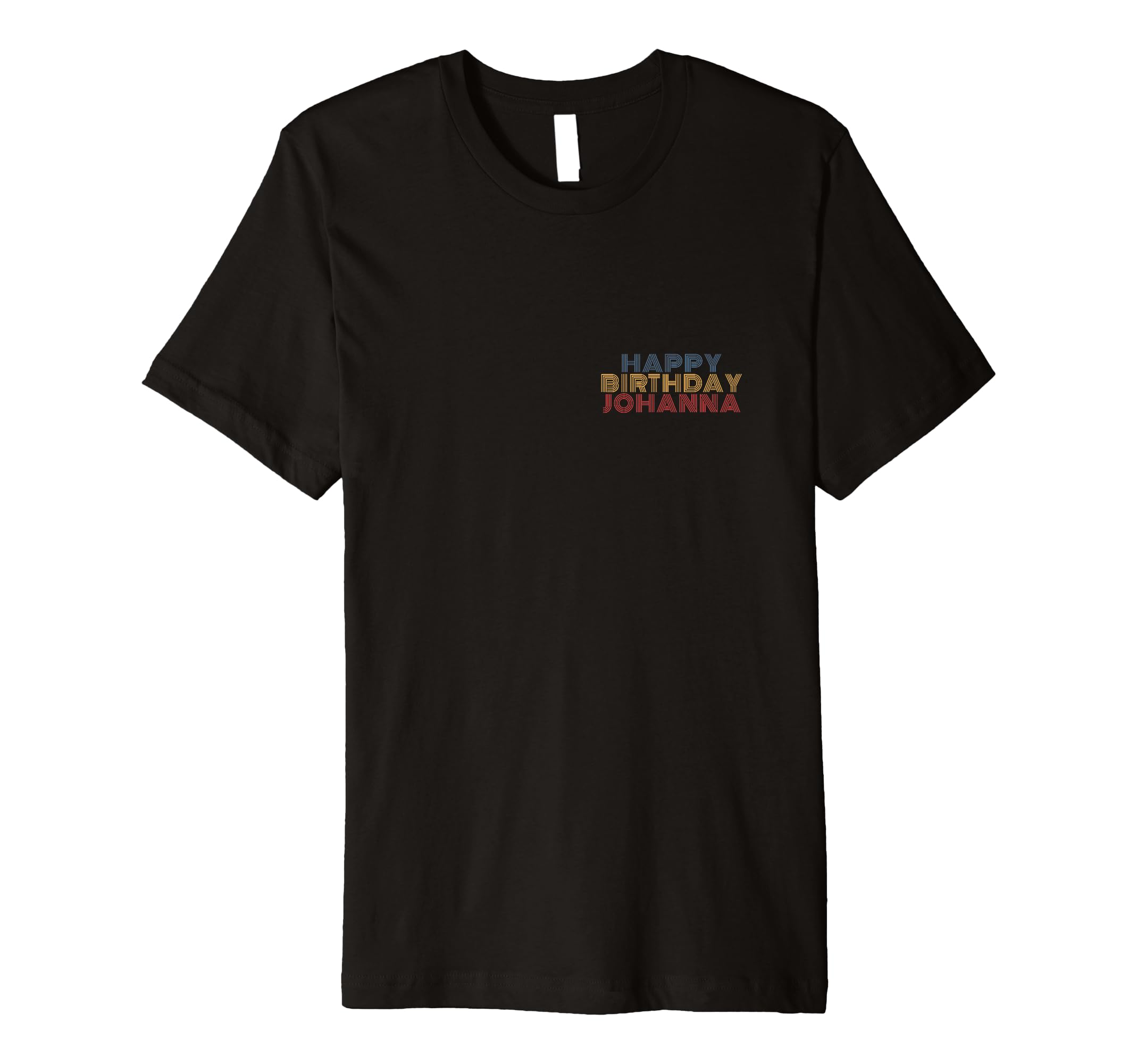 Happy Birthday Johanna Personalized T-Shirt - Unique Graphic for Adults - T-Shirt, Sweatshirt, Hoodie
