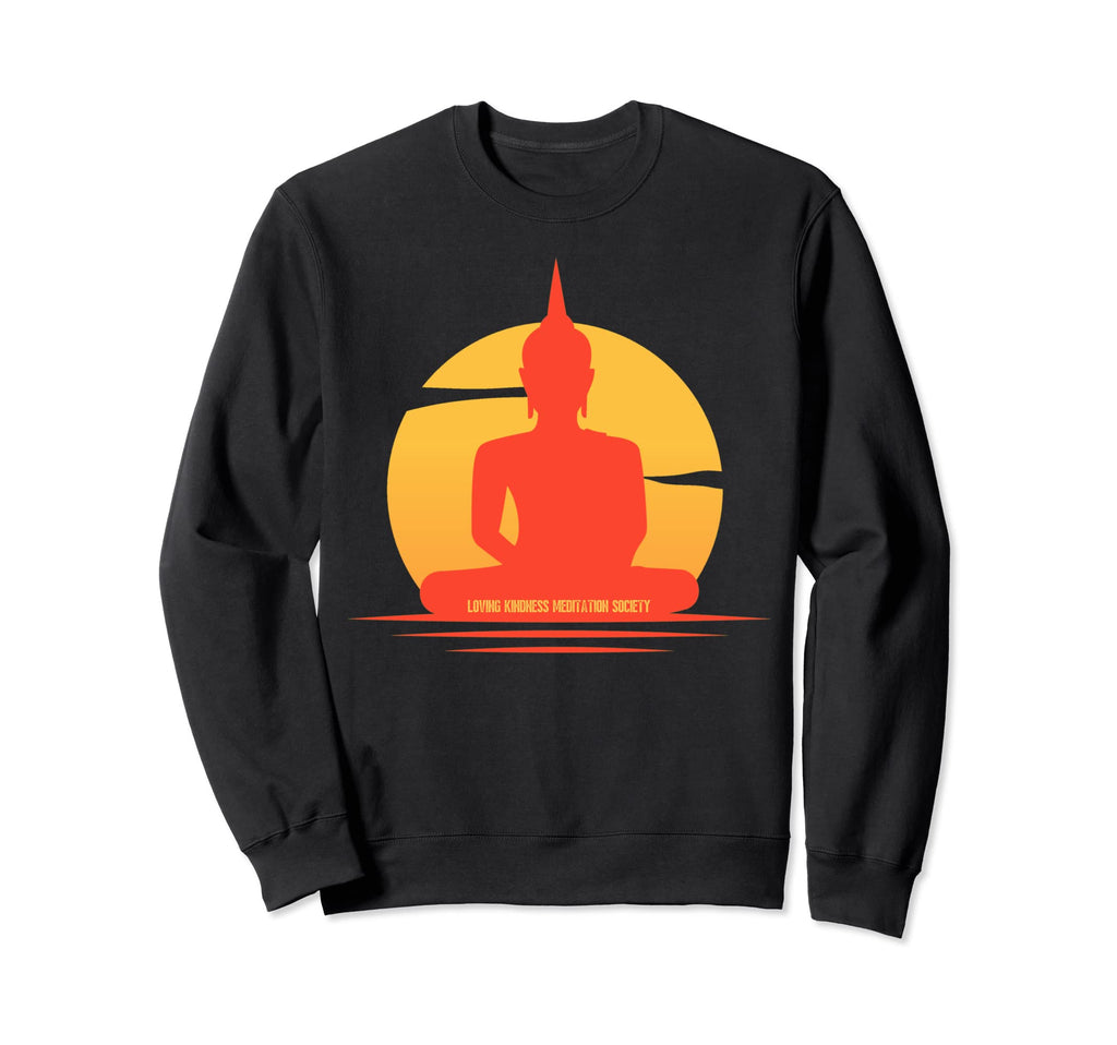 Mindfulness Buddha Buddhism Sweatshirt - Trendy Graphic Men Women - T-Shirt, Sweatshirt, Hoodie