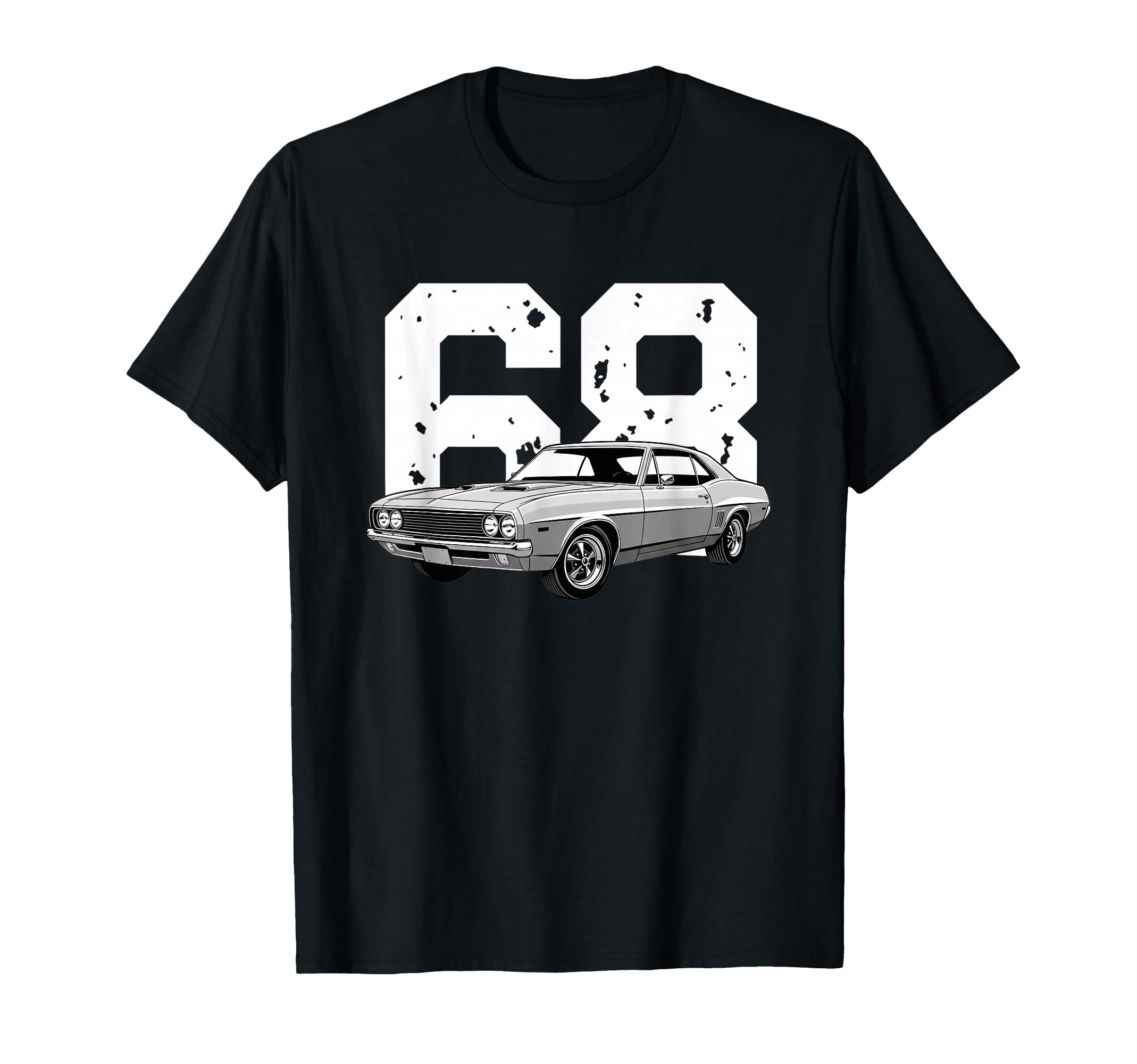 1968 68 Muscle Car Car 60S Collector Car T-Shirt - Graphic Print Men Women - T-Shirt, Sweatshirt, Hoodie
