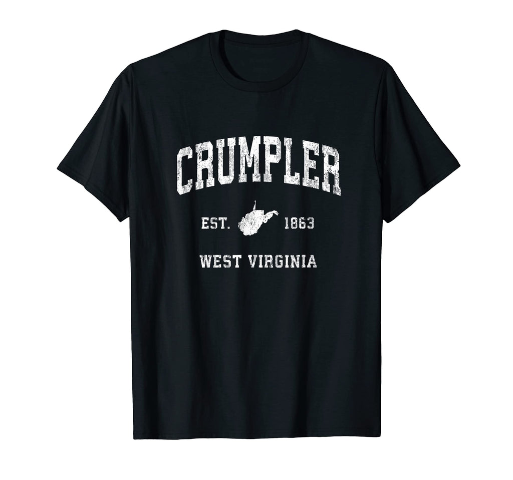 Crumpler West Virginia Wv Athletic T-Shirt - Trendy Graphic for Adults - T-Shirt, Sweatshirt, Hoodie
