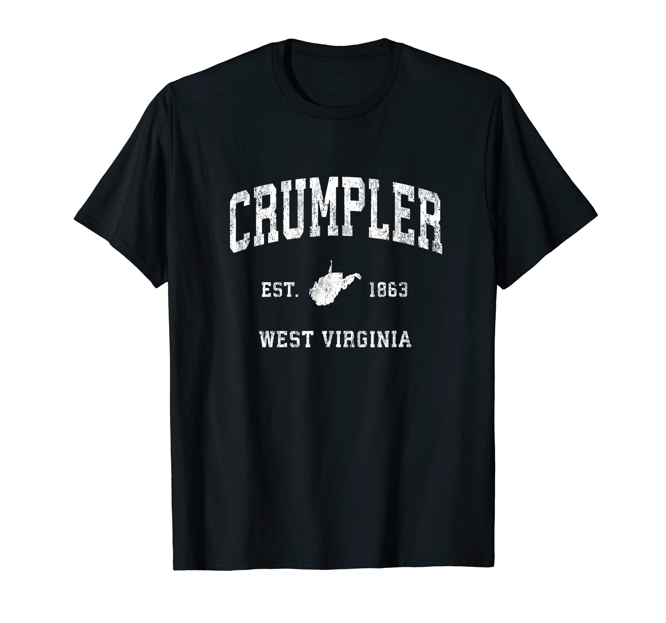 Crumpler West Virginia Wv Athletic T-Shirt - Trendy Graphic for Adults - T-Shirt, Sweatshirt, Hoodie