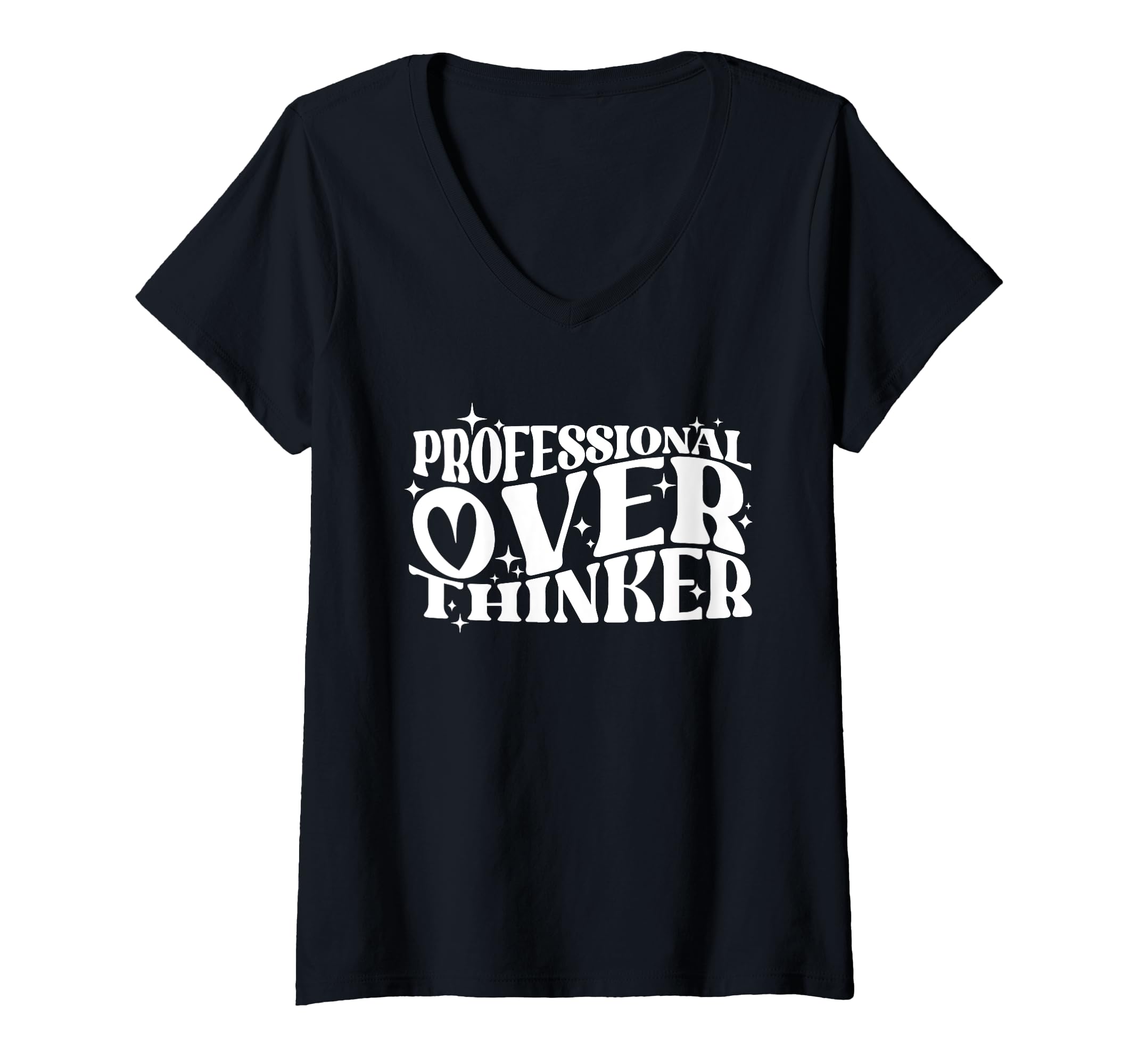 Womens Professional Overthinker T-Shirt - Novelty Apparel Men Women - T-Shirt, Sweatshirt, Hoodie