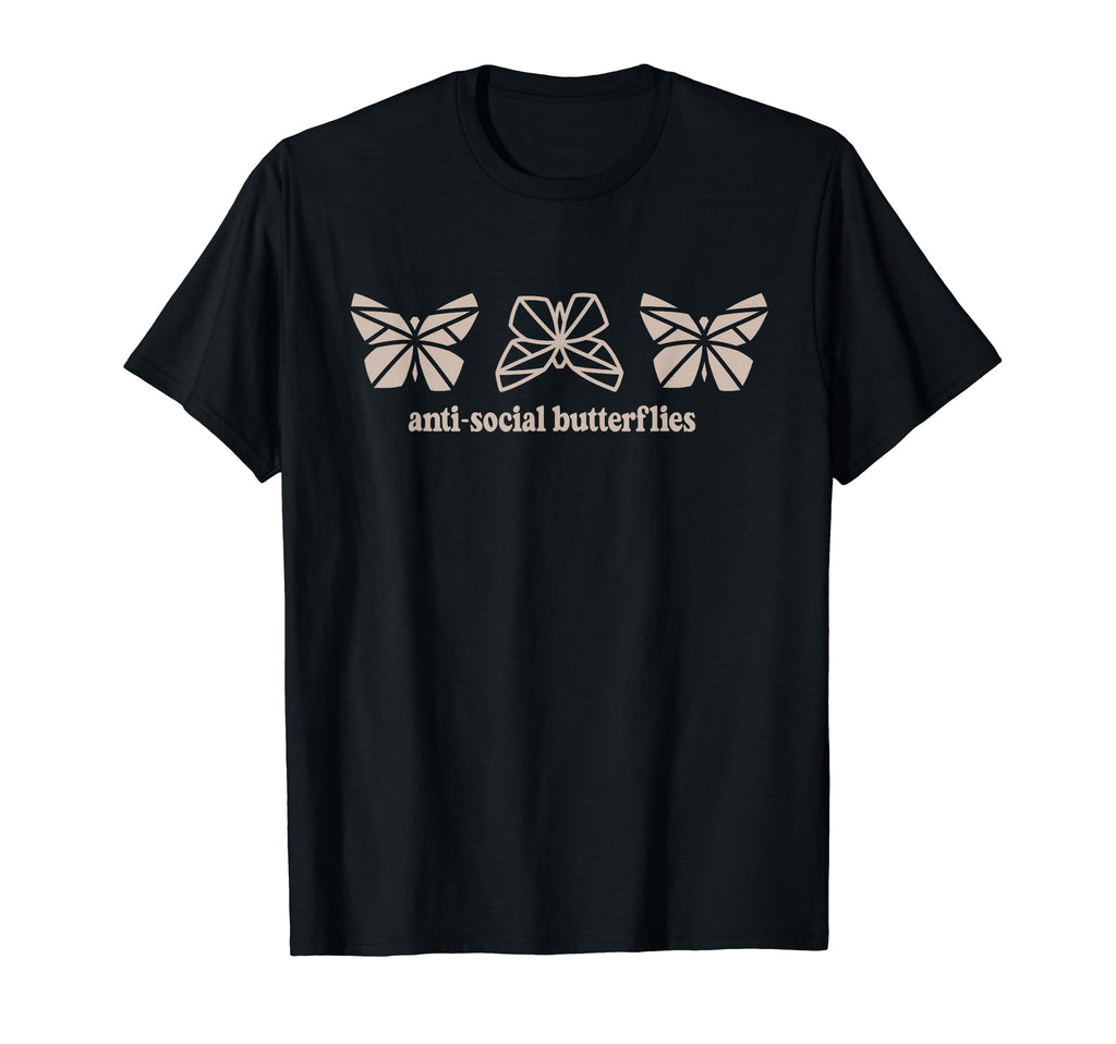 Antisocial Butterflies Origami Butterflies T-Shirt - Unique Graphic Unisex - T-Shirt, Sweatshirt, Hoodie