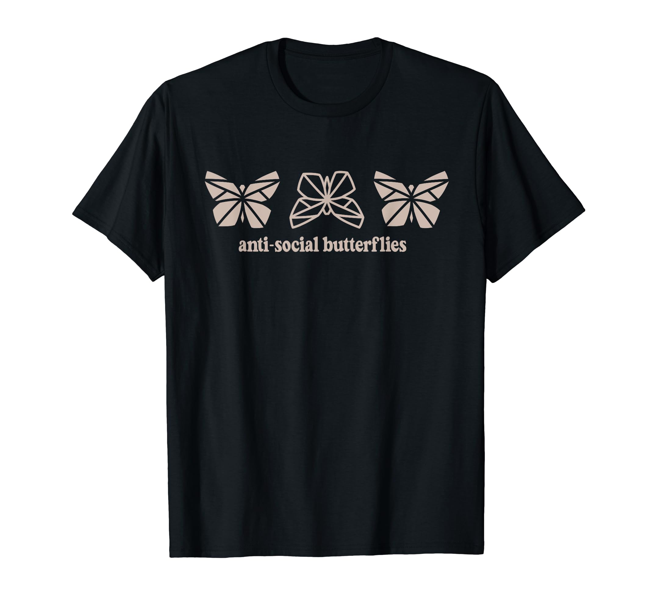 Antisocial Butterflies Origami Butterflies T-Shirt - Unique Graphic Unisex - T-Shirt, Sweatshirt, Hoodie