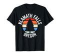 Klamath Falls Oregon Or 80S 70S T-Shirt - Minimalist Print Men Women - T-Shirt, Sweatshirt, Hoodie