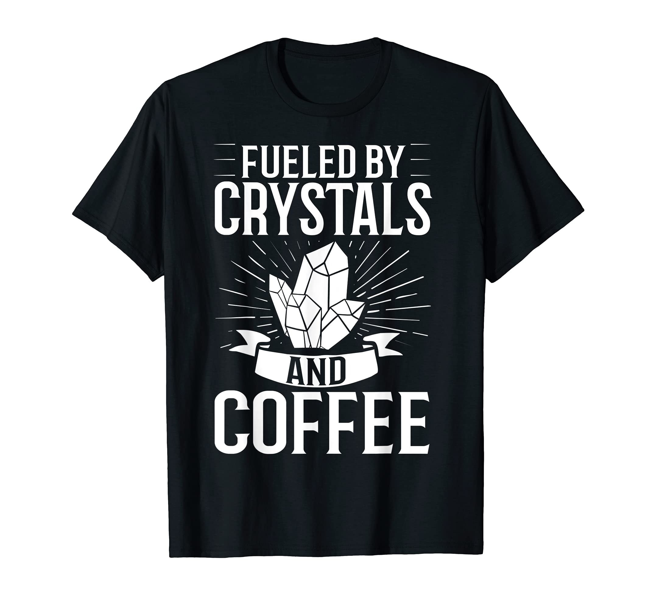 Crystal Healing Energy Healer Chakra T-Shirt - Fun Novelty Design Unisex - T-Shirt, Sweatshirt, Hoodie