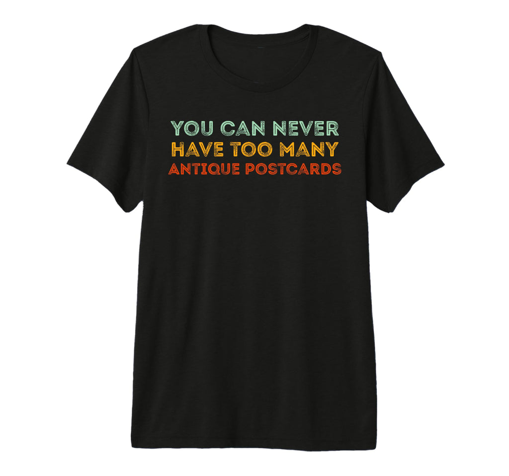 Collector Funny Antique Postcards Tri T-Shirt - Streetwear Style Men Women - T-Shirt, Sweatshirt, Hoodie