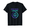 Zen Mode Loading Peace Sign Self Care T-Shirt - Custom Art Print Men Women - T-Shirt, Sweatshirt, Hoodie