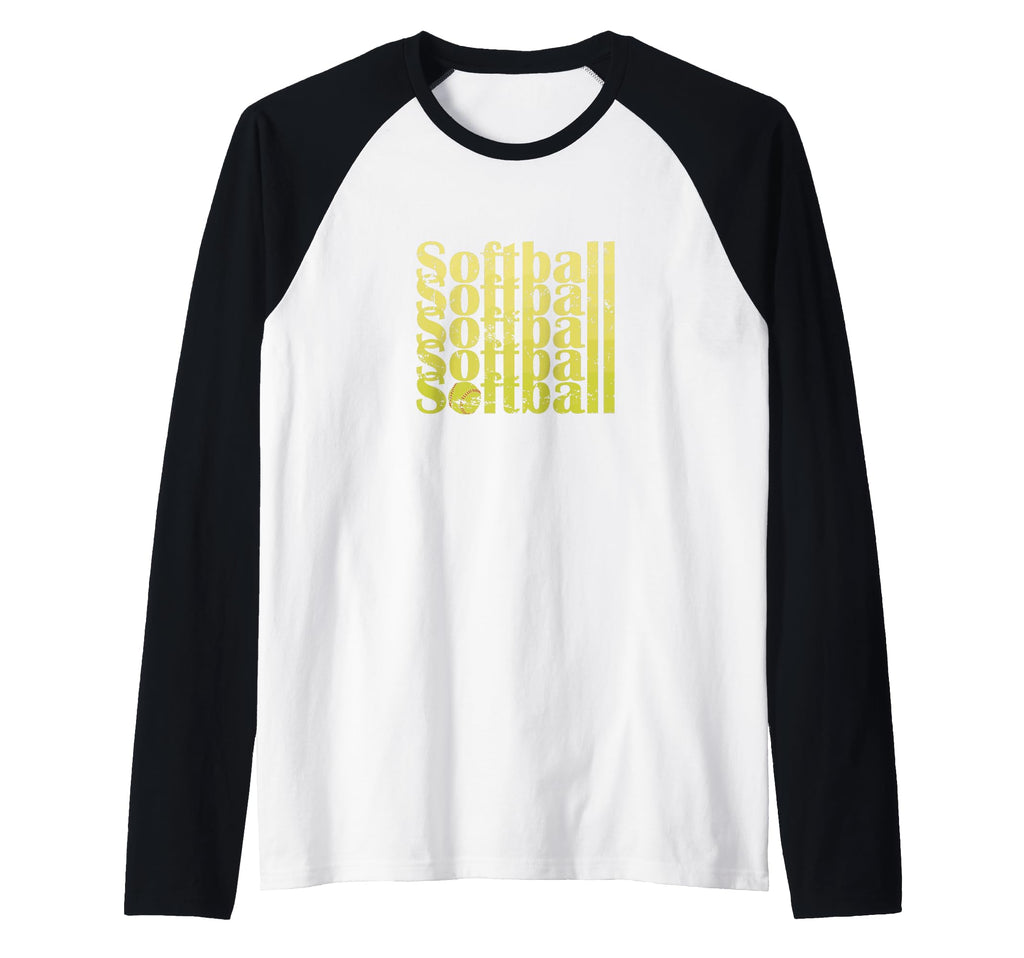 Softball Sports Typography Softball Sweatshirt - Streetwear Style Unisex - T-Shirt, Sweatshirt, Hoodie