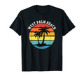 West Palm Beach Sunset Palm Trees Vacation T-Shirt - Unique Graphic Unisex - T-Shirt, Sweatshirt, Hoodie