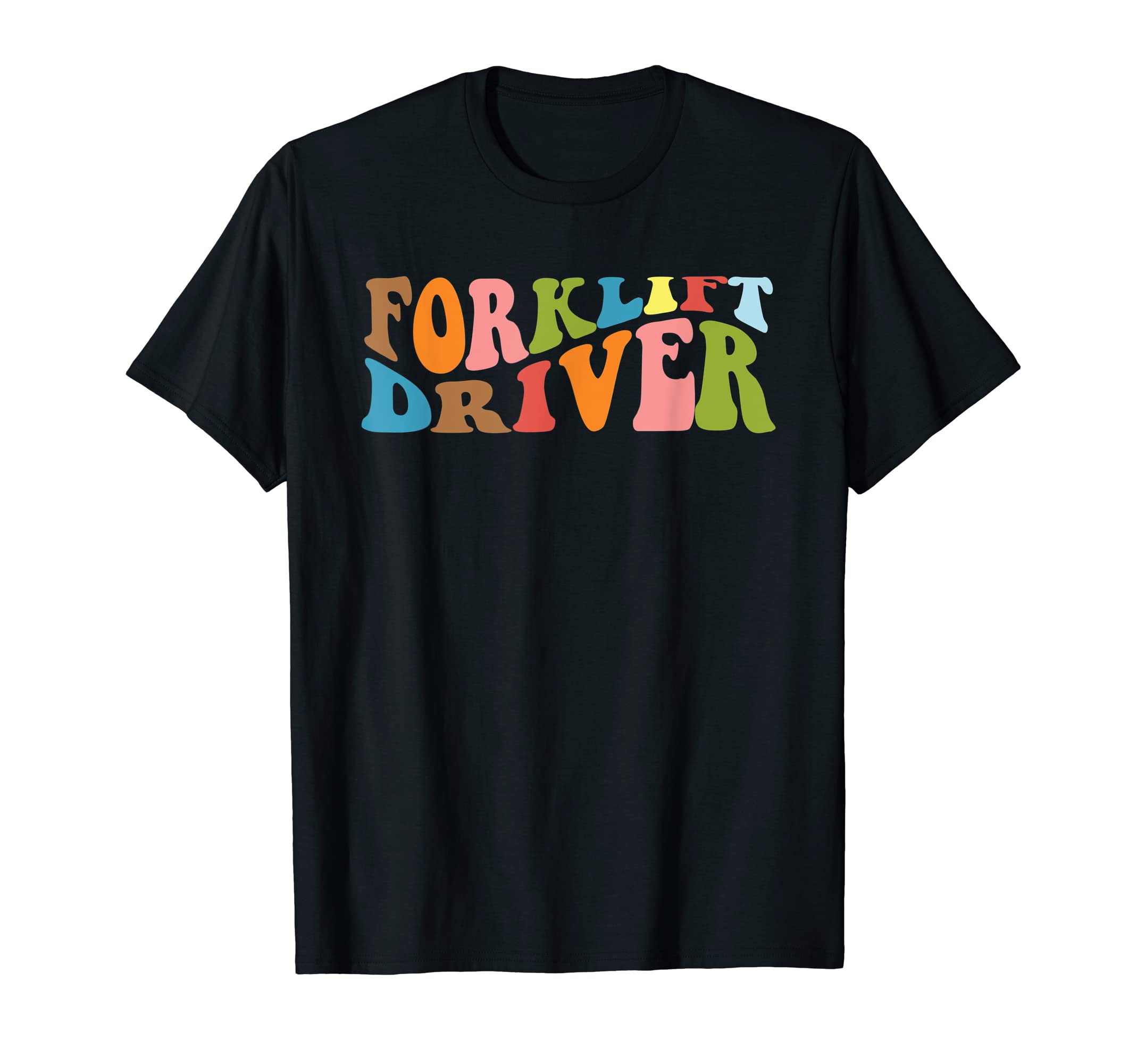 Fun 70S Forklift Driver T-Shirt - Streetwear Style for Adults - T-Shirt, Sweatshirt, Hoodie