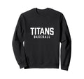 Titan Inspired Baseball Sweatshirt - Unique Graphic Men Women - T-Shirt, Sweatshirt, Hoodie