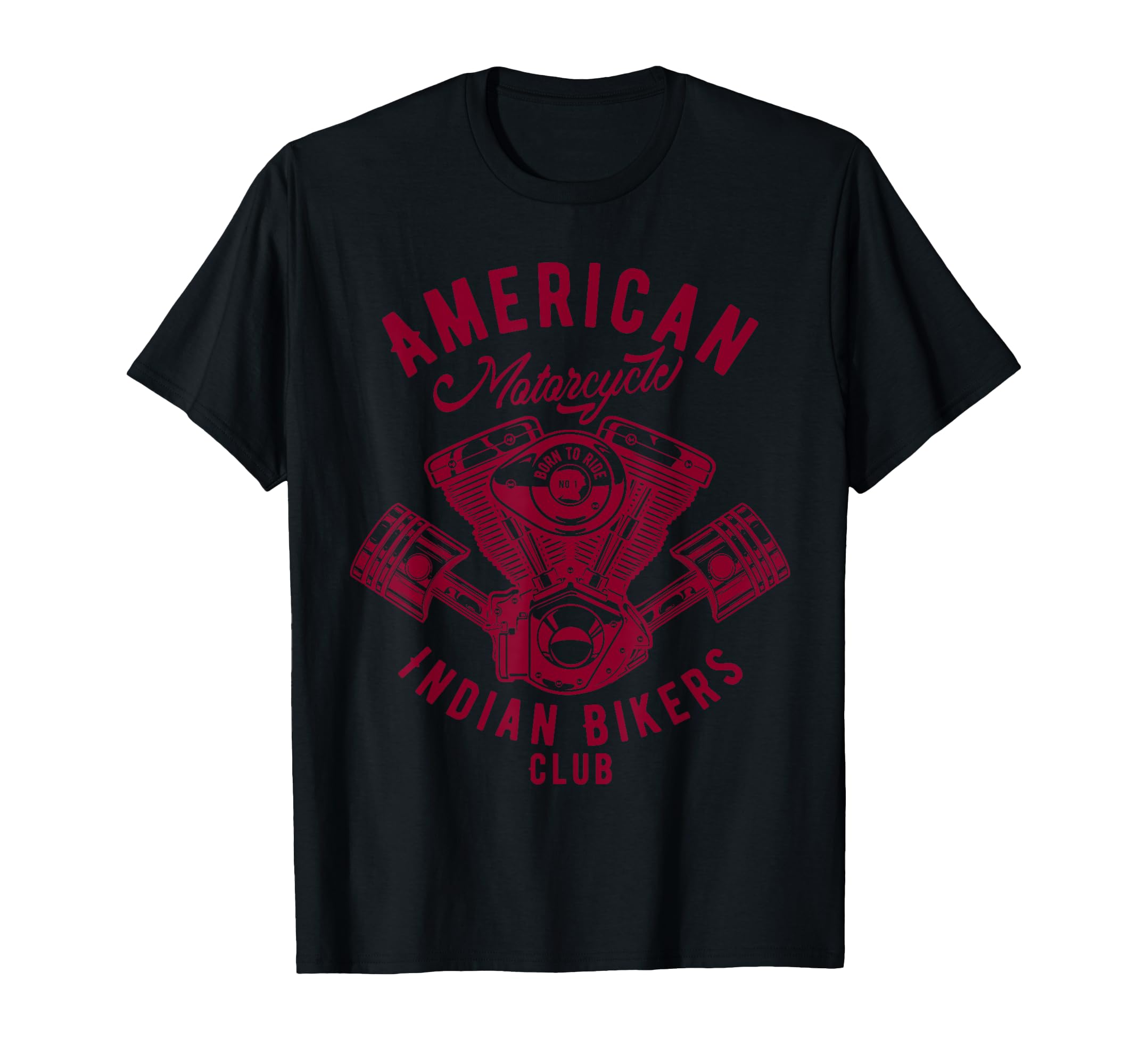 American Motorcycle Indian Bikers T-Shirt - Streetwear Style for Adults - T-Shirt, Sweatshirt, Hoodie