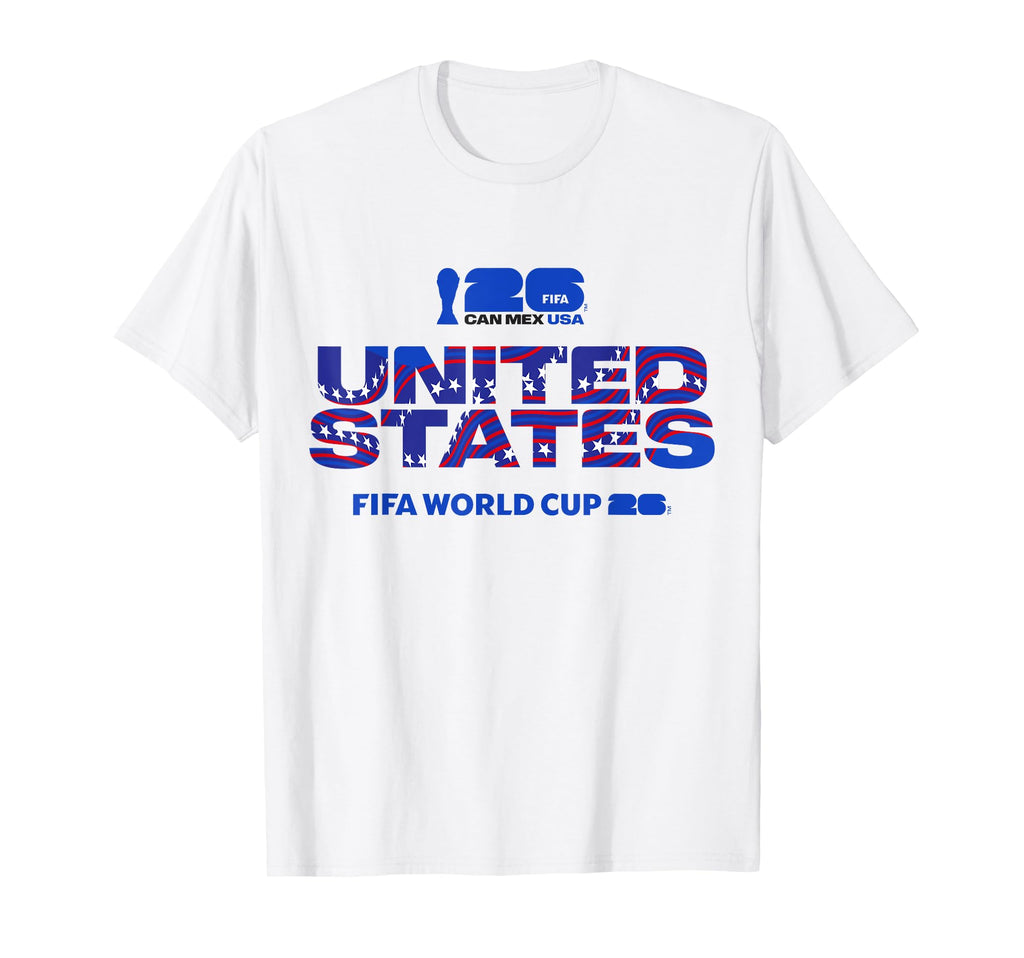 FIFA WORLD CUP26 USA Host Country Stars and Stripes T-Shirt - T-Shirt, Sweatshirt, Hoodie