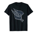 Motorbike Winged Motorcycle Helmet T-Shirt - Fun Novelty Design Unisex - T-Shirt, Sweatshirt, Hoodie
