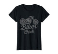 Biker Chick Motorcycle Biker T-Shirt - Aesthetic Graphic Unisex - T-Shirt, Sweatshirt, Hoodie