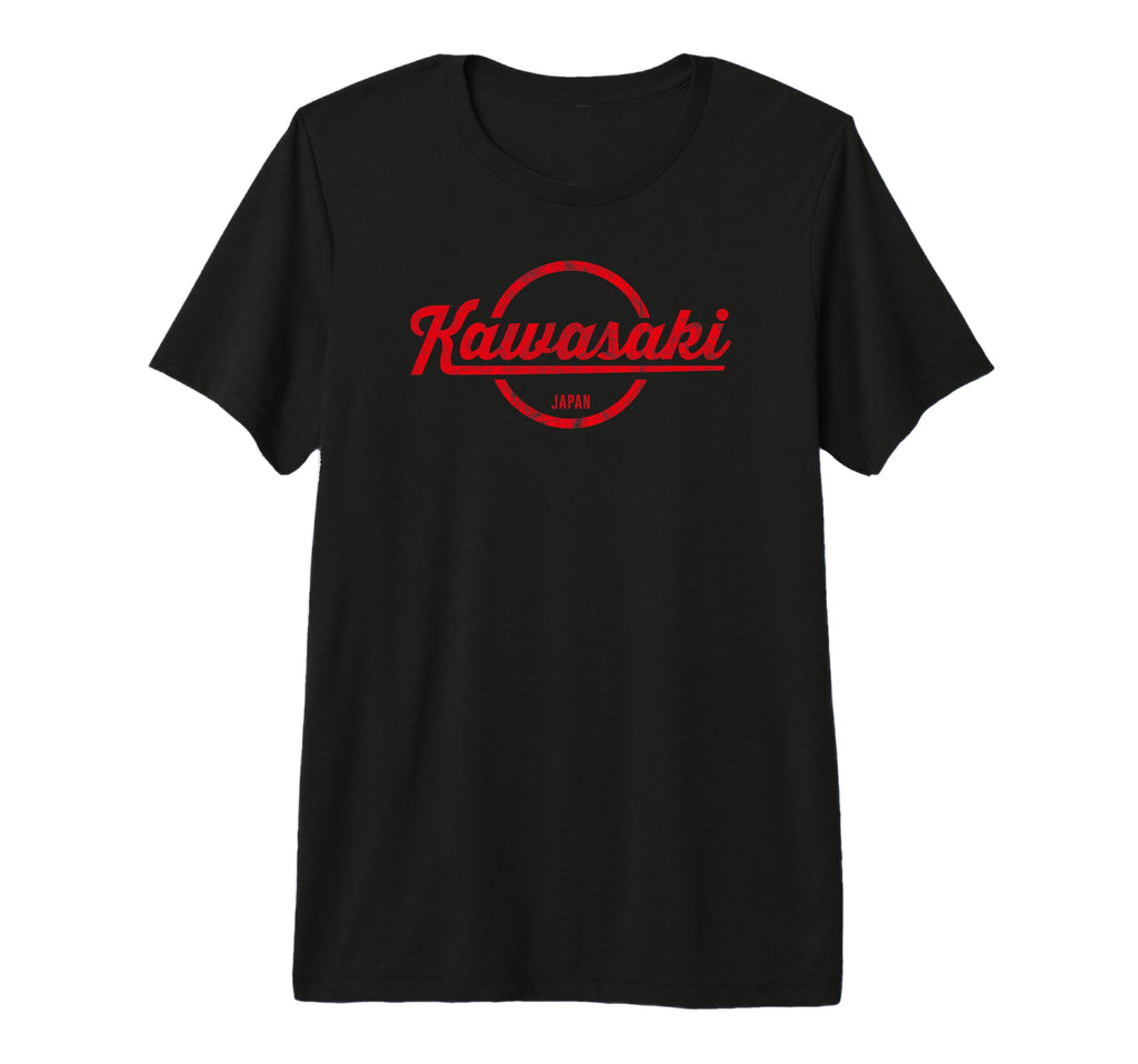 Kawasaki Red And Tri Blend T-Shirt - Streetwear Style Men Women - T-Shirt, Sweatshirt, Hoodie