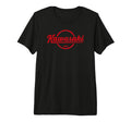 Kawasaki Red And Tri Blend T-Shirt - Streetwear Style Men Women - T-Shirt, Sweatshirt, Hoodie