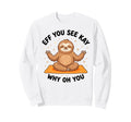 Eff You See Kay Why Oh You Yoga Sweatshirt - Minimalist Print Unisex - T-Shirt, Sweatshirt, Hoodie