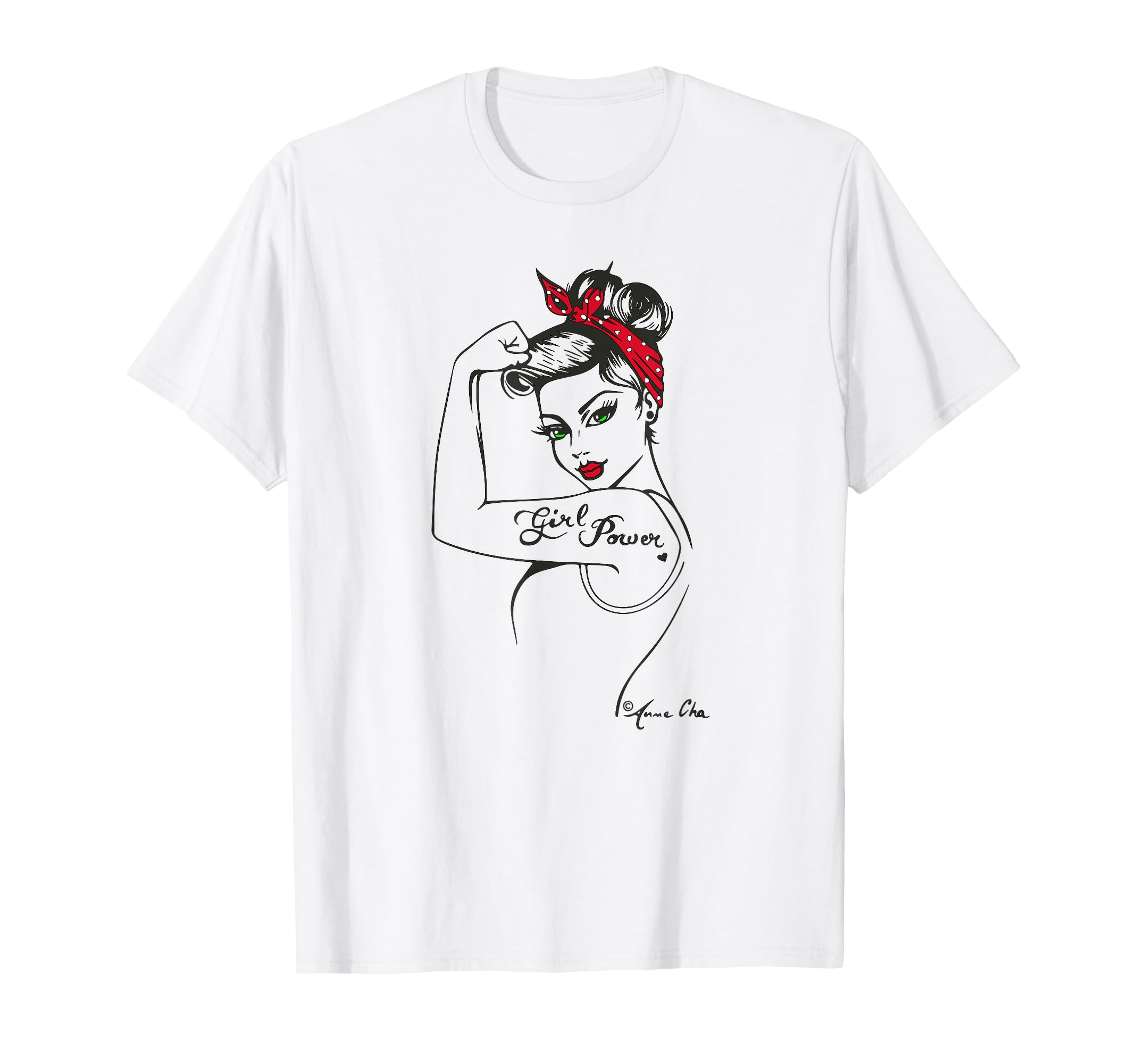 Power Pin Up Art Feminist Icon Strong T-Shirt - Trendy Graphic Unisex - T-Shirt, Sweatshirt, Hoodie